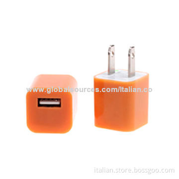 Best quality wall charger with 1 USB port with changeable plugs